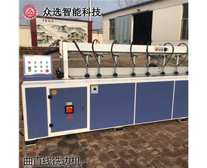 福建曲直线铣边机